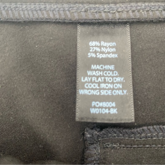 Betabrand Boot-Cut | Classic Dress Pant Yoga Pants‎ Size Large Long Black - Picture 7 of 10